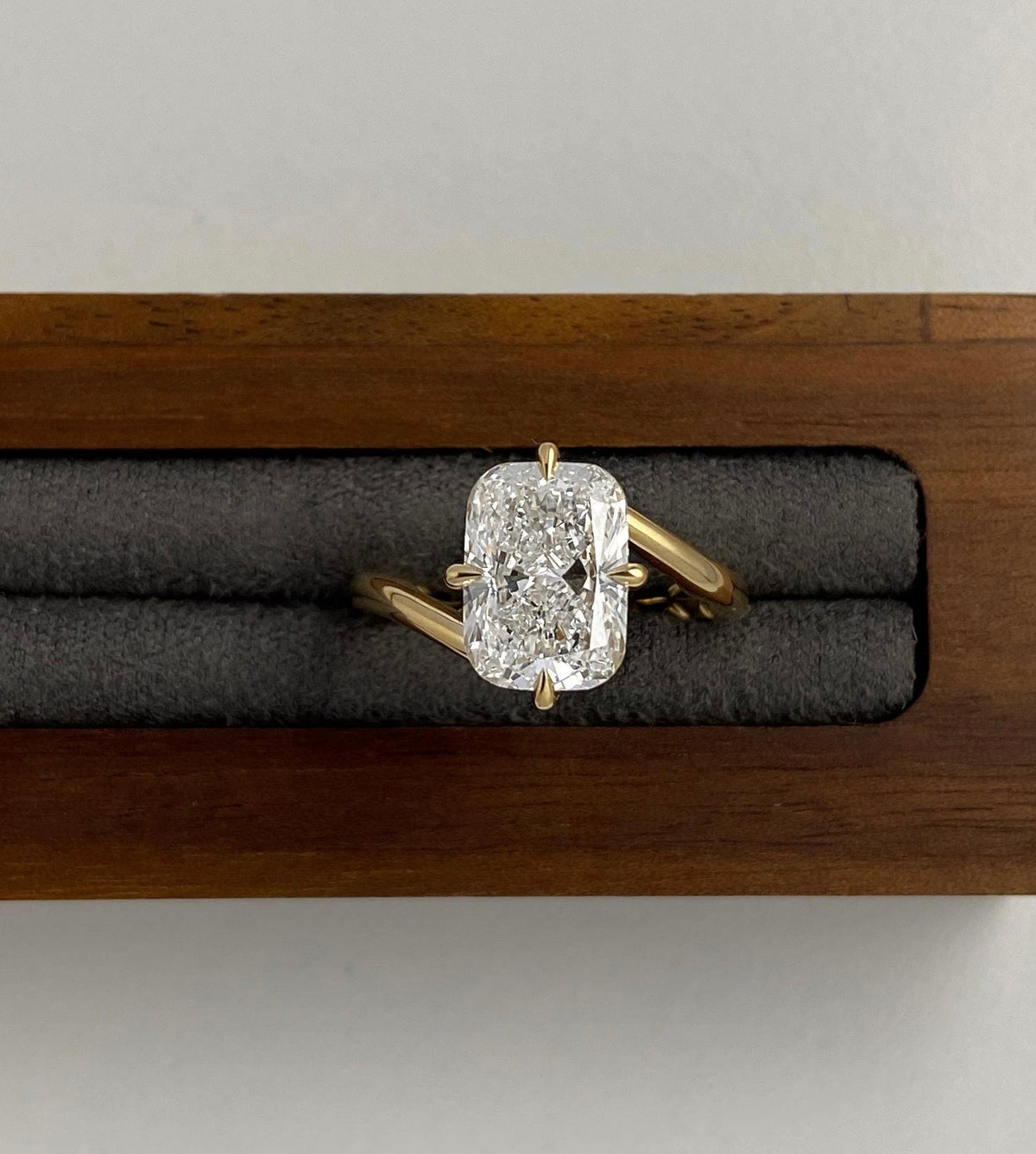 Radiant Engagement Ring