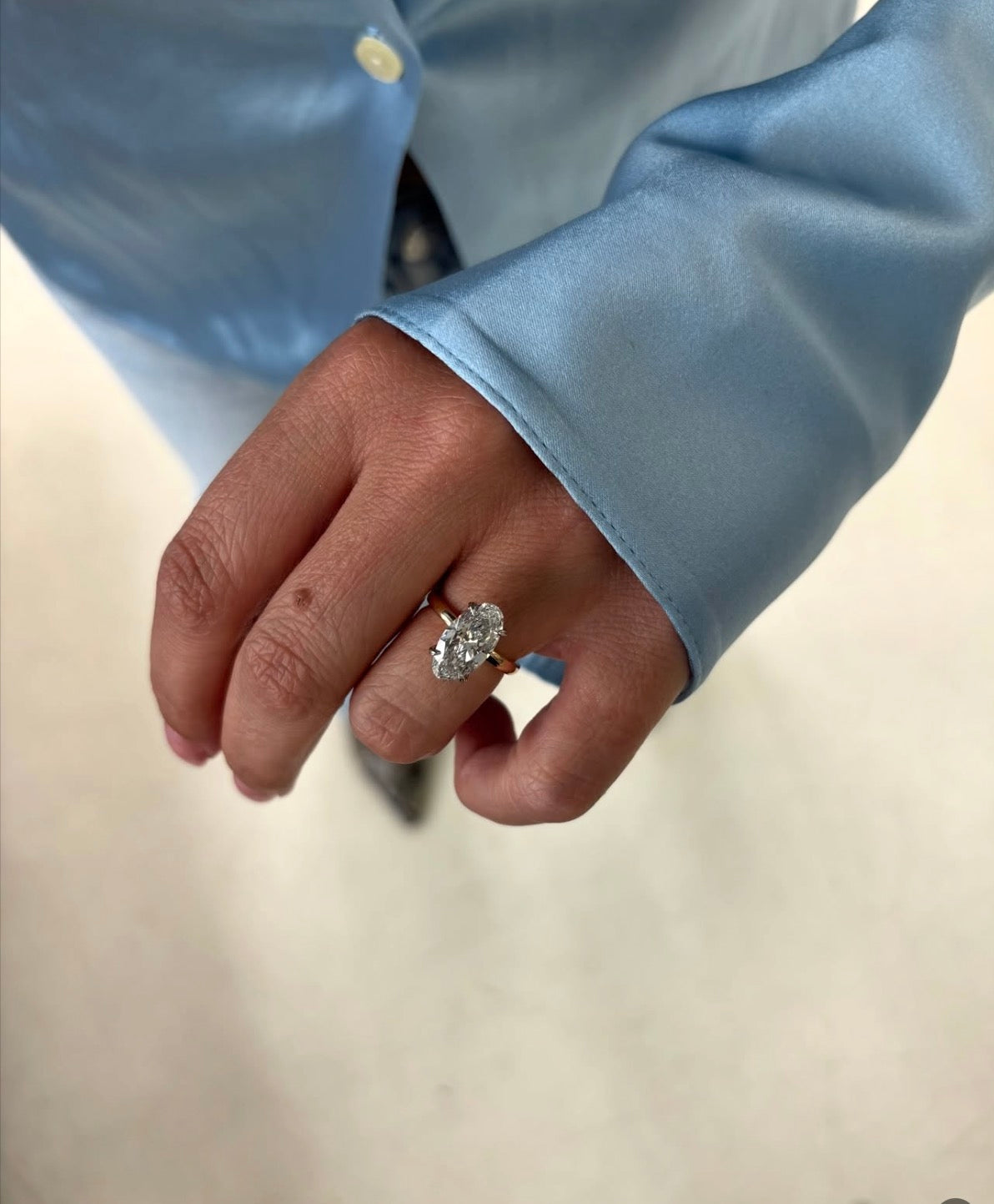 Moval Engagement Ring