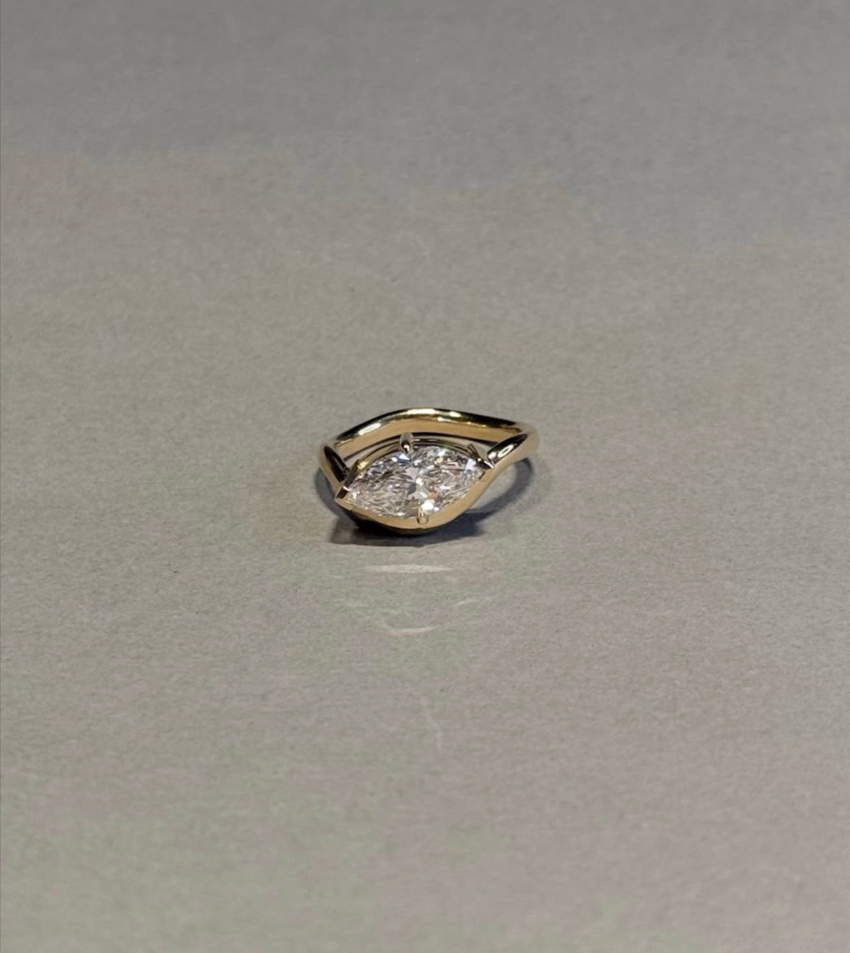 Pear Engagement Ring