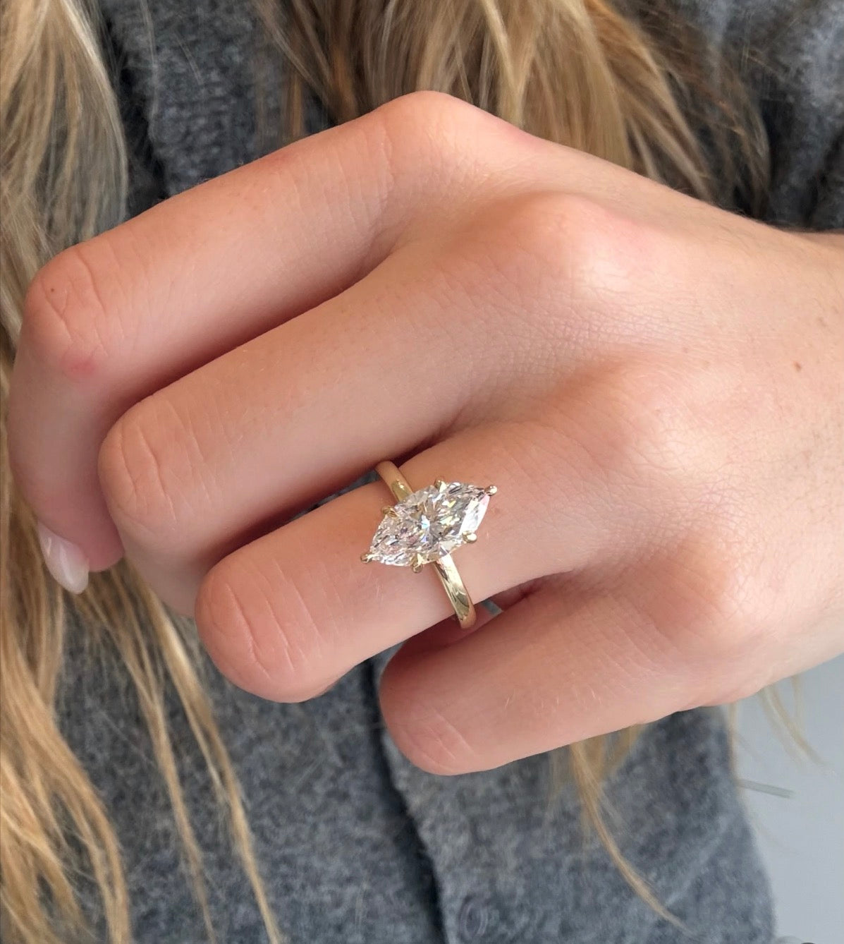 Marquise Engagement Ring