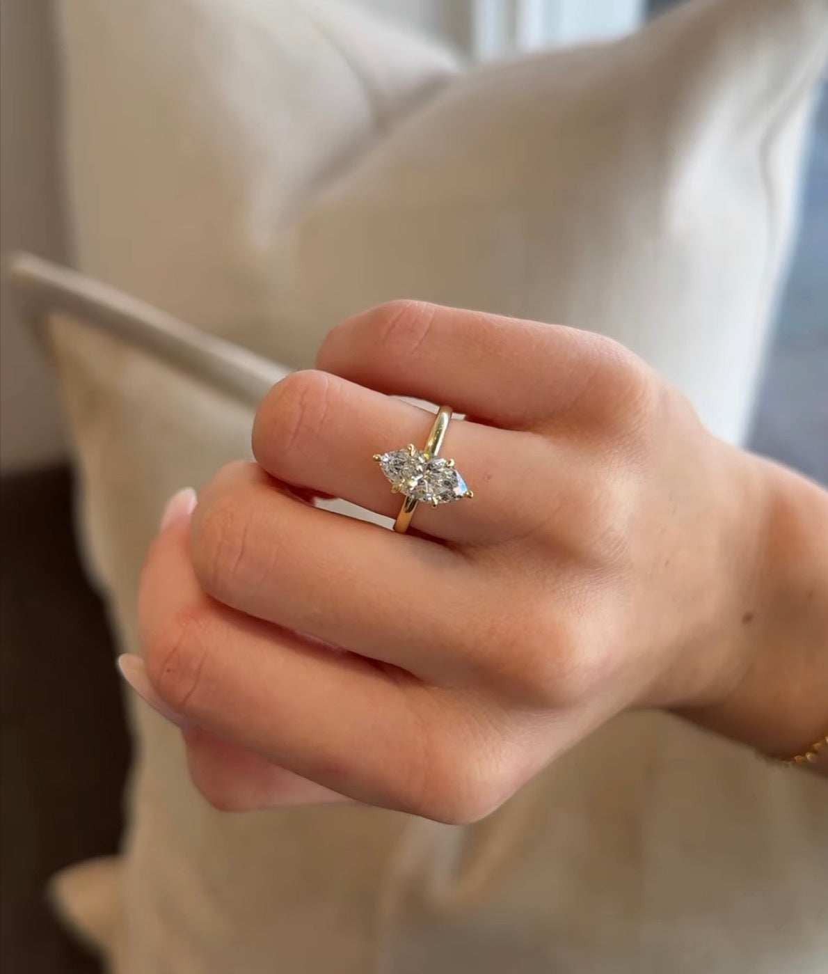 Marquise Engagement Ring
